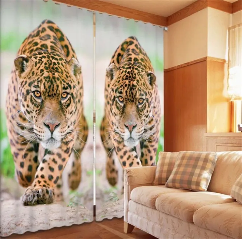 Animal 3D Painting Lion / Spotted Leopard / Elephant Blackout Curtains Office Bedding Room Living Room Sunshade Window Bedding
Animal 3D Painting Lion / Spotted Leopard / Elephant Blackout Curtains Office Bedding Room Living Room Sunshade Window Bedding