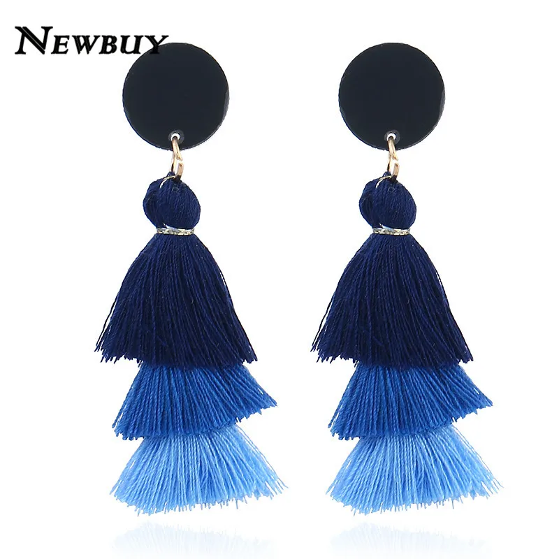 NEWBUY 2018 Trendy Cute Tree Shape Long Tassel Dangle Earrings For Women Bohemian Statement Wedding Long Fringed Earrings
NEWBUY 2018 Trendy Cute Tree Shape Long Tassel Dangle Earrings For Women Bohemian Statement Wedding Long Fringed Earrings