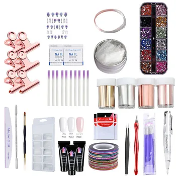 Acrylic Nail Kit Poly Gel Lasting Finger Nail Temperature Change Camouflage Nail Extension Set kit manucure
Acrylic Nail Kit Poly Gel Lasting Finger Nail Temperature Change Camouflage Nail Extension Set kit manucure