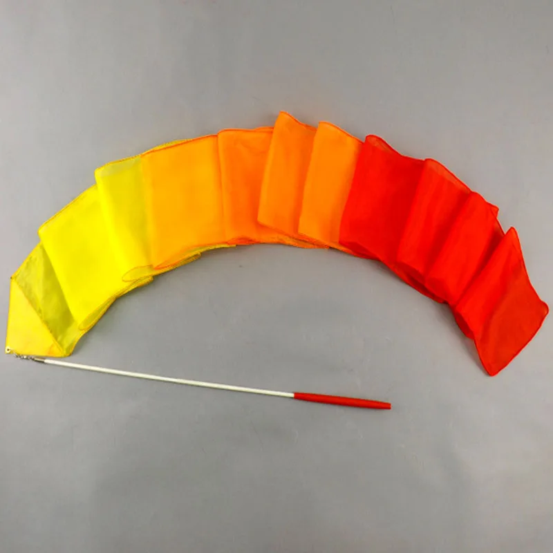 300cm Silk Streamer Rainbow Rhythmic Gymnastics Ribbon Praise Dancing Streamers Kids (Fiberglass Rod Inclueded) Free Shipping
300cm Silk Streamer Rainbow Rhythmic Gymnastics Ribbon Praise Dancing Streamers Kids (Fiberglass Rod Inclueded) Free Shipping