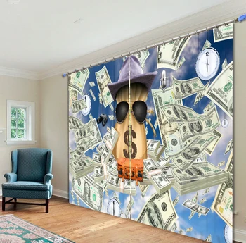 Pictures of dollar COINS Curtains 3D Photo Printing Blackout For Window Living Room Bedding Room Hote Office Sofa Decoration
Pictures of dollar COINS Curtains 3D Photo Printing Blackout For Window Living Room Bedding Room Hote Office Sofa Decoration