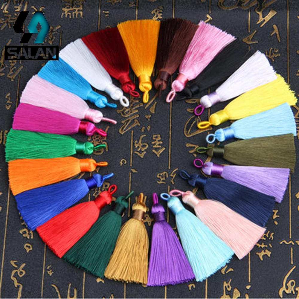 Spot tassel spike diy phone chain bracelet ornaments accessories hanging ear artificial polyester ice silk small tassel ear whol
Spot tassel spike diy phone chain bracelet ornaments accessories hanging ear artificial polyester ice silk small tassel ear whol