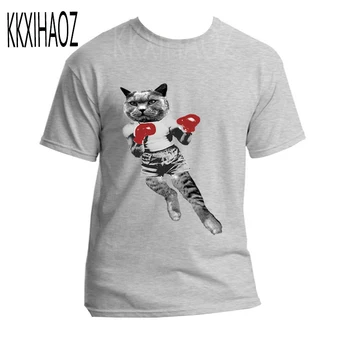 KKXIHAOZ Men Boxinger Cat Fashion 3D Print T-Shirt Summer casual Plus Size Puglism Strong funny Male T shirts NN
KKXIHAOZ Men Boxinger Cat Fashion 3D Print T-Shirt Summer casual Plus Size Puglism Strong funny Male T shirts NN