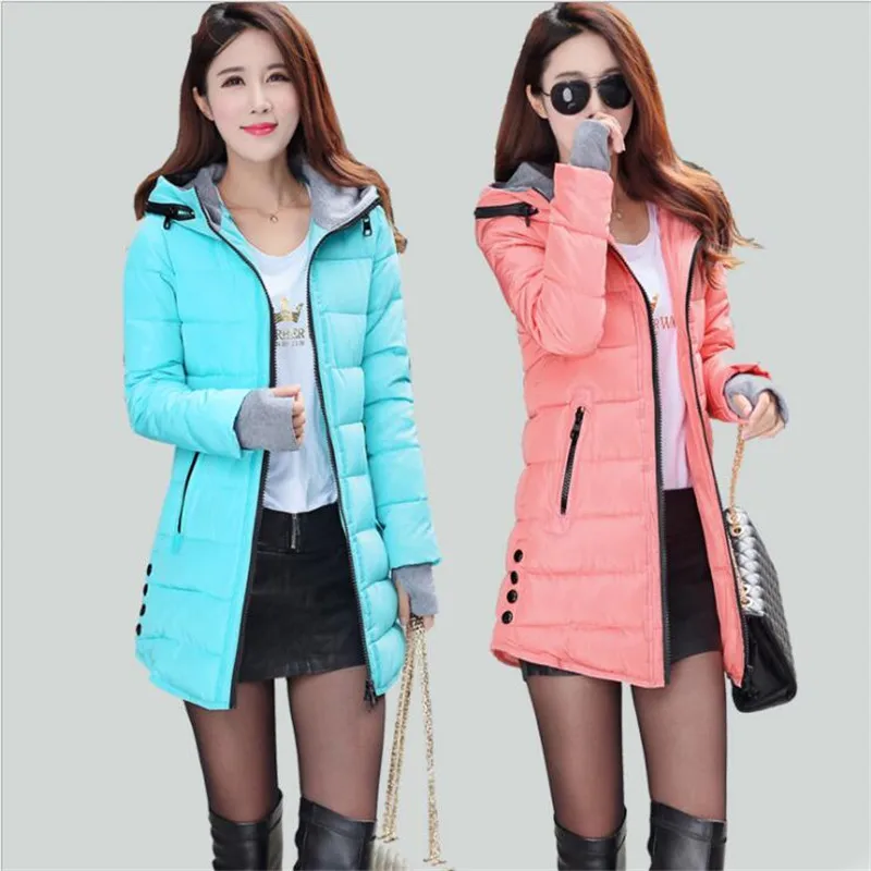 New ladies winter hooded warm jacket large size Slim cotton coat female long coat ladies thick cotton clothing M-4XL
New ladies winter hooded warm jacket large size Slim cotton coat female long coat ladies thick cotton clothing M-4XL