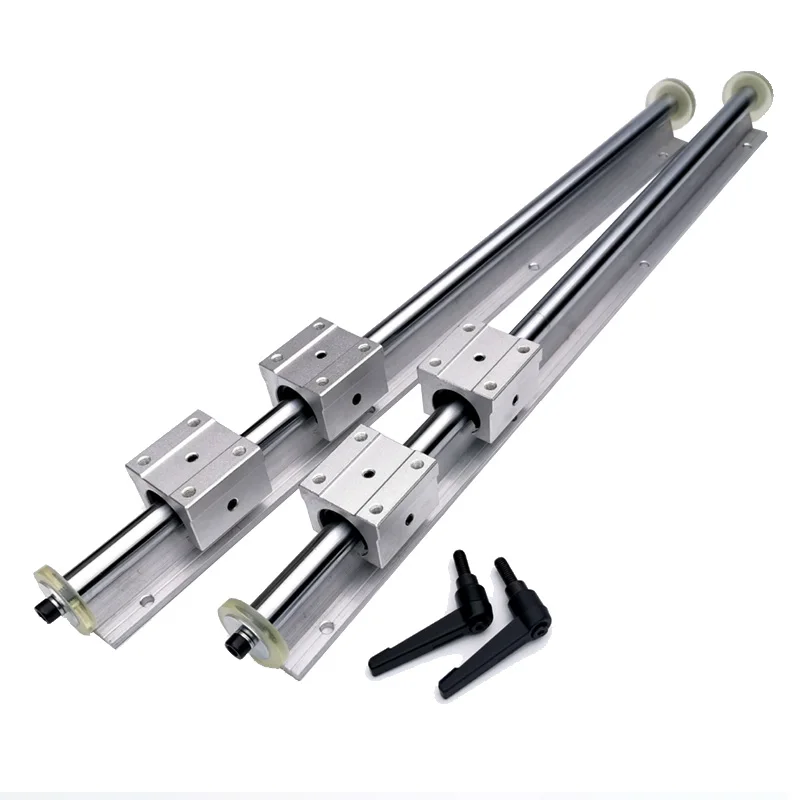 2Set SBR16 300 400 500 600 800 1000 1200 1300 1500mm Fully Supported Linear Rail Slide Shaft Rod With 4Pcs SBR16UU Bearing Block
2Set SBR16 300 400 500 600 800 1000 1200 1300 1500mm Fully Supported Linear Rail Slide Shaft Rod With 4Pcs SBR16UU Bearing Block