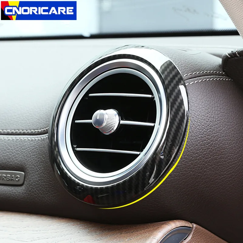 Carbon Fiber Color Central Both Side Air Conditioner Outlet Circle Decoration Sticker For Mercedes Benz E Class W213 2016-18
Carbon Fiber Color Central Both Side Air Conditioner Outlet Circle Decoration Sticker For Mercedes Benz E Class W213 2016-18