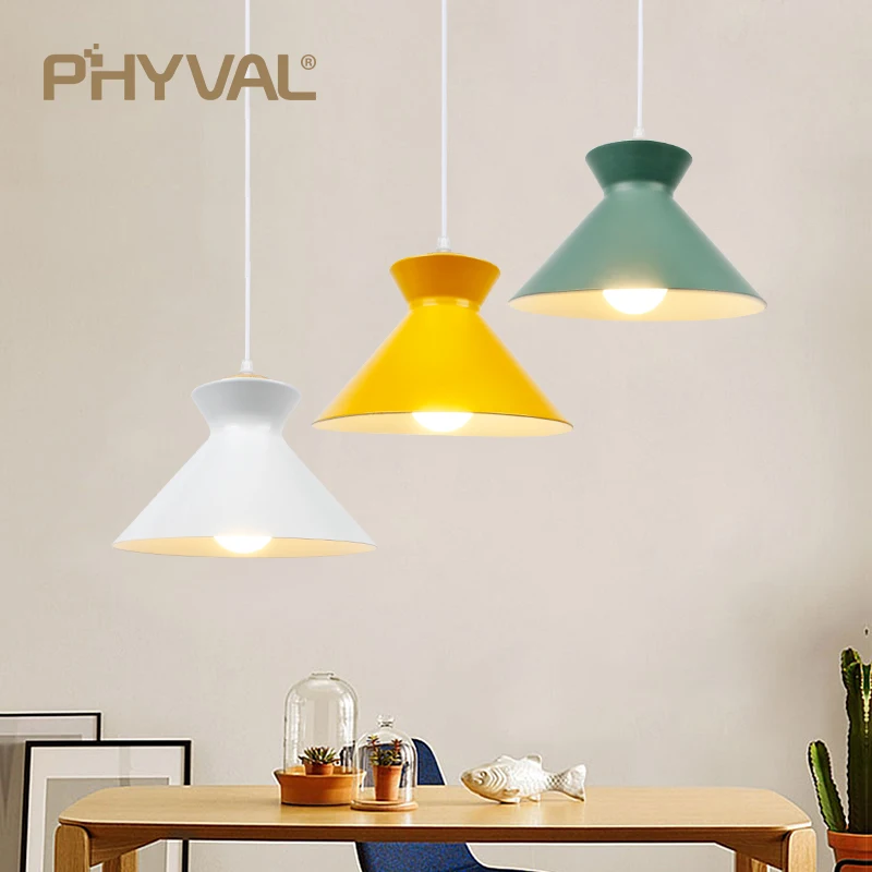 Nordic Pendant Lights For Home Lighting Modern Hanging Lamp Wooden metal Lampshade LED Bulb Bedroom Kitchen Light 90-260V E27 
Nordic Pendant Lights For Home Lighting Modern Hanging Lamp Wooden metal Lampshade LED Bulb Bedroom Kitchen Light 90-260V E27
