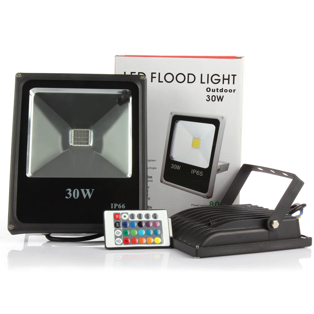 RGB Waterproof LED Outdoor Flood Lights 10W 20W 30W 50W Floodlight Outdoor Landscape Lighting For Garden Street AC85-265V
RGB Waterproof LED Outdoor Flood Lights 10W 20W 30W 50W Floodlight Outdoor Landscape Lighting For Garden Street AC85-265V