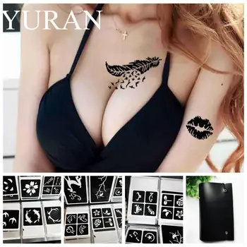 1 Book 108 Designs Waterproof Tattoo Template Tools For Cones Album Airbrush Painting Tattoo Stencils Card For Women Body Art
1 Book 108 Designs Waterproof Tattoo Template Tools For Cones Album Airbrush Painting Tattoo Stencils Card For Women Body Art