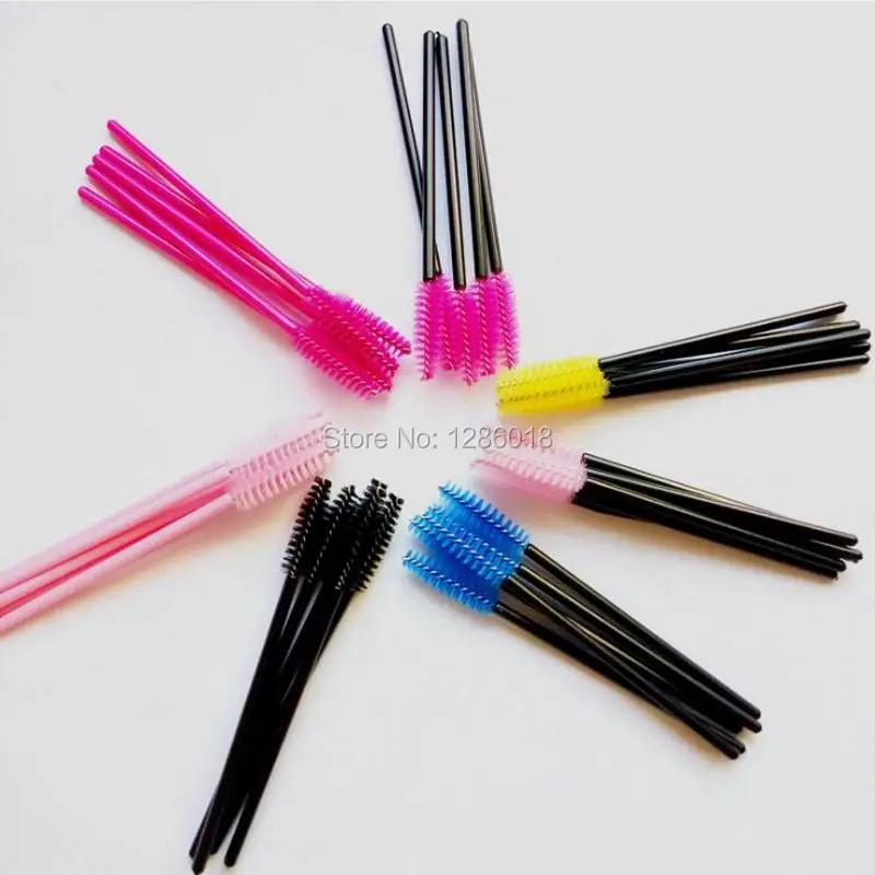 Multicolor 1000pcs/lot Cosmetic Eyelash Extension Disposable Mascara Wand Brush Wands Makeup Applicator Lash Beauty Tools
Multicolor 1000pcs/lot Cosmetic Eyelash Extension Disposable Mascara Wand Brush Wands Makeup Applicator Lash Beauty Tools