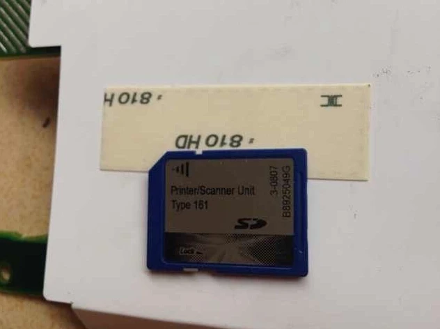sd card FOR RICOH MP161 SPF B288 OEM SD Card B8925099 Fax Option