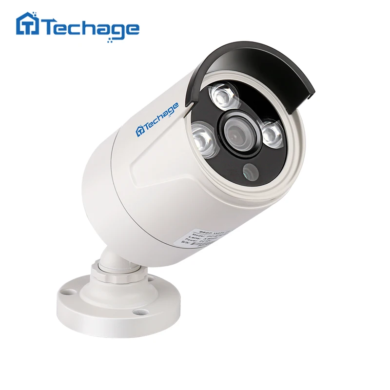 Techage HD 720P 1080P 2.0MP Security POE IP Camera 3PCS Array LED Waterproof Outdoor P2P Onvif Surveillance CCTV Bullet Camera
Techage HD 720P 1080P 2.0MP Security POE IP Camera 3PCS Array LED Waterproof Outdoor P2P Onvif Surveillance CCTV Bullet Camera