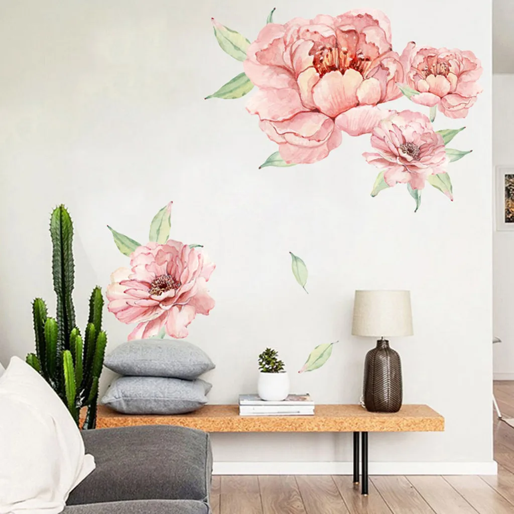 Peony Rose Wall Sticker Romantic Flowers Wall Decals Home Decor 3D Wallpapers For Living Room Bedroom Wallpaper #15
Peony Rose Wall Sticker Romantic Flowers Wall Decals Home Decor 3D Wallpapers For Living Room Bedroom Wallpaper #15