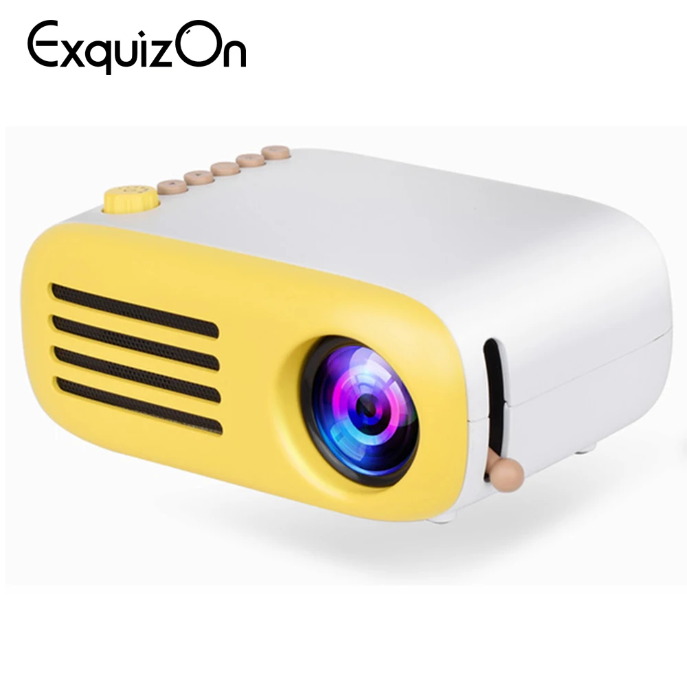 Exquizon YG300 Upgrade YG200 Mini LED Pocket Projector Home Beamer Kids Gift USB HDMI Video Portable Projector Optional Battery
Exquizon YG300 Upgrade YG200 Mini LED Pocket Projector Home Beamer Kids Gift USB HDMI Video Portable Projector Optional Battery