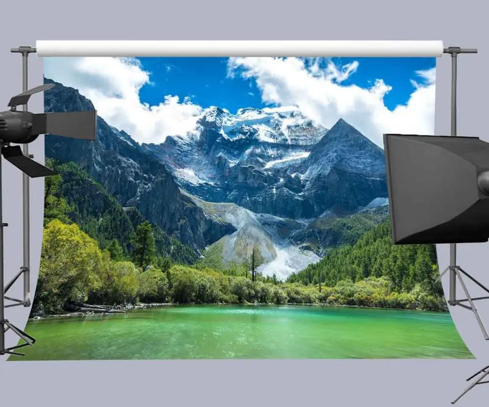 MTMETY Lake Backdrop Photography Background Green Mountains Nature Scenery Blue Sky Travel Children Photographic Props
MTMETY Lake Backdrop Photography Background Green Mountains Nature Scenery Blue Sky Travel Children Photographic Props