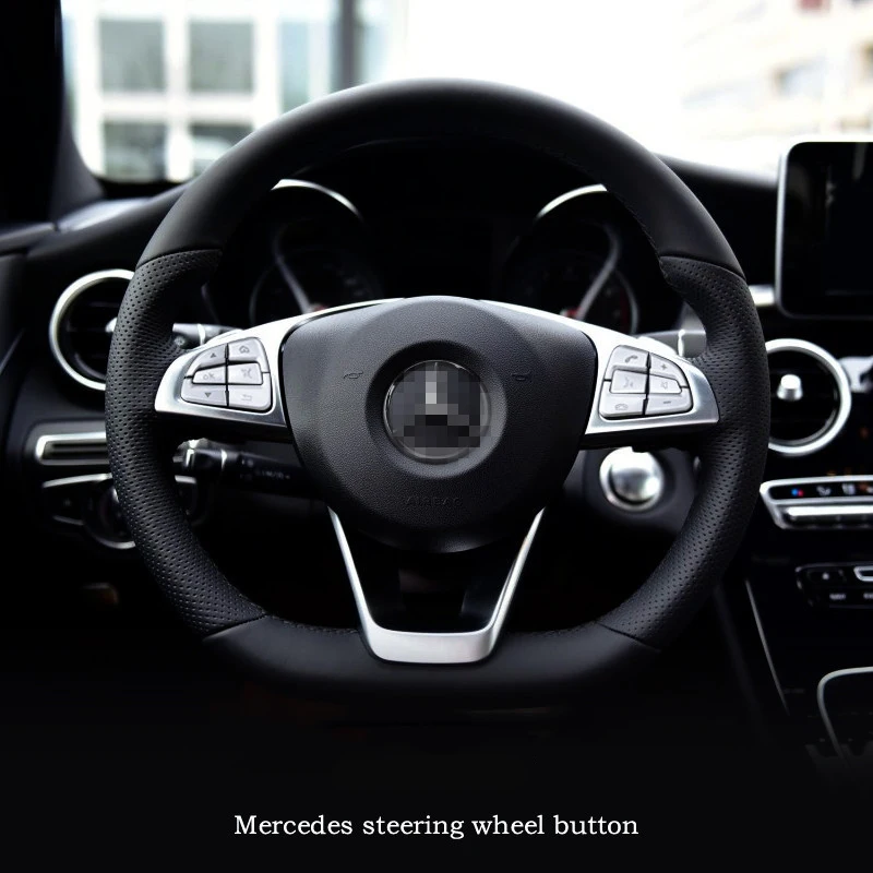 Mercedes- Benz new C-class GLC steering wheel button decorative patch C200L/GLE/GLS/CLA/B-level interior modification
Mercedes- Benz new C-class GLC steering wheel button decorative patch C200L/GLE/GLS/CLA/B-level interior modification