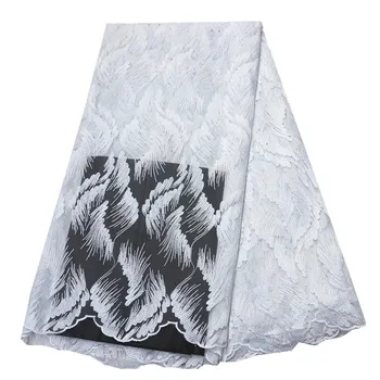 white african lace fabric with stones nigeria lace fabric for wedding latest high quality tulle lace fabric 5yards
white african lace fabric with stones nigeria lace fabric for wedding latest high quality tulle lace fabric 5yards