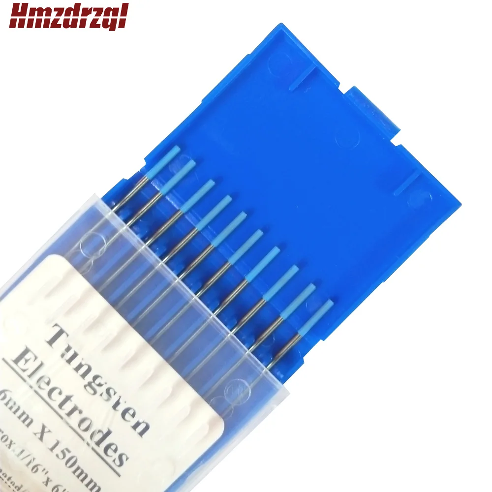WL20 10 Piece Blue 1.6mm*150mm(Approx.1/16''x6'')Lanthanated Tungsten Electrode Head Tungsten Needle/Rod For Welding Machine
WL20 10 Piece Blue 1.6mm*150mm(Approx.1/16''x6'')Lanthanated Tungsten Electrode Head Tungsten Needle/Rod For Welding Machine
