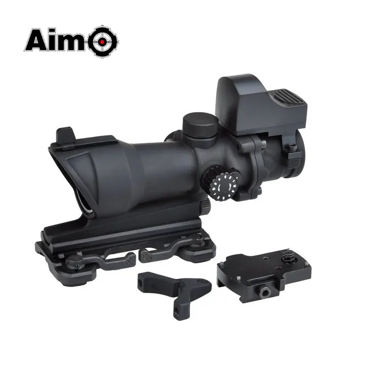 Aim O Trijicon Red Dot ACOG 4x32 Optical Rifle Scope Spotting for gun Red / Green Reticle With QD Mount 1 set AO5321
Aim O Trijicon Red Dot ACOG 4x32 Optical Rifle Scope Spotting for gun Red / Green Reticle With QD Mount 1 set AO5321