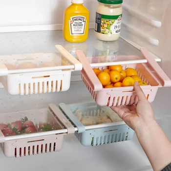 Kitchen Refrigerator Storage Basket Eco-friendly PP Storage Container Pull-out Drawer Stretch Storage Basket For Food Fruit
Kitchen Refrigerator Storage Basket Eco-friendly PP Storage Container Pull-out Drawer Stretch Storage Basket For Food Fruit
