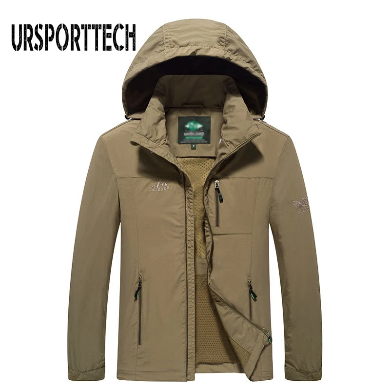 Spring Autumn Mens Thin Jacket Casual Fashion Outdoor Waterproof Hooded Coat Large Size Windbreaker Men Sportswear Plus Size 4XL
Spring Autumn Mens Thin Jacket Casual Fashion Outdoor Waterproof Hooded Coat Large Size Windbreaker Men Sportswear Plus Size 4XL