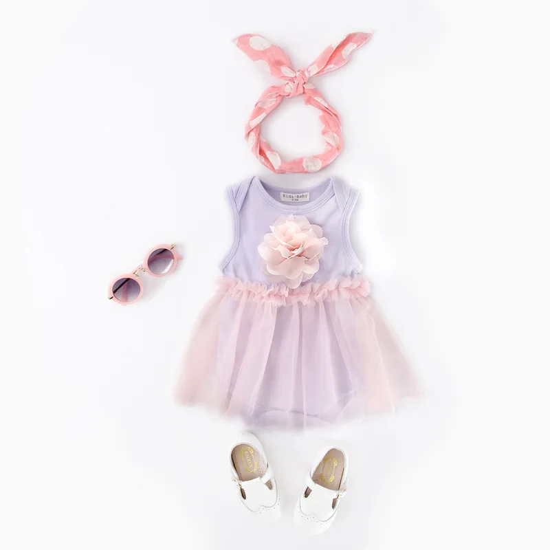 Cukoe Sweet Newborn Baby Bodysuits Clothes with Flower Girls Clothing 0-24M Purple Overall with Mesh Skirt
Cukoe Sweet Newborn Baby Bodysuits Clothes with Flower Girls Clothing 0-24M Purple Overall with Mesh Skirt