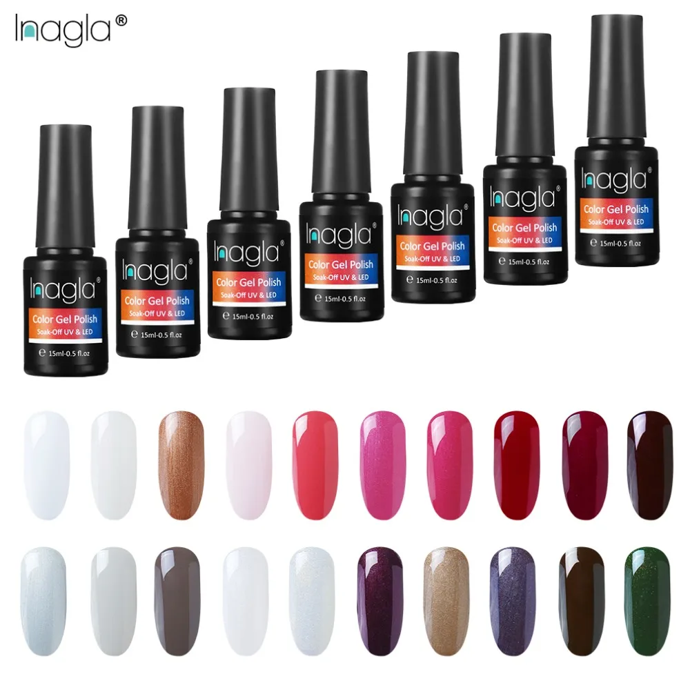 Inagla 79 Colors Pure Classic Color Series 15ML Pearl UV Nail Gel Lacquer Led Lamp Nail Art UV Gel Polish Soak Off Gel Nail
Inagla 79 Colors Pure Classic Color Series 15ML Pearl UV Nail Gel Lacquer Led Lamp Nail Art UV Gel Polish Soak Off Gel Nail