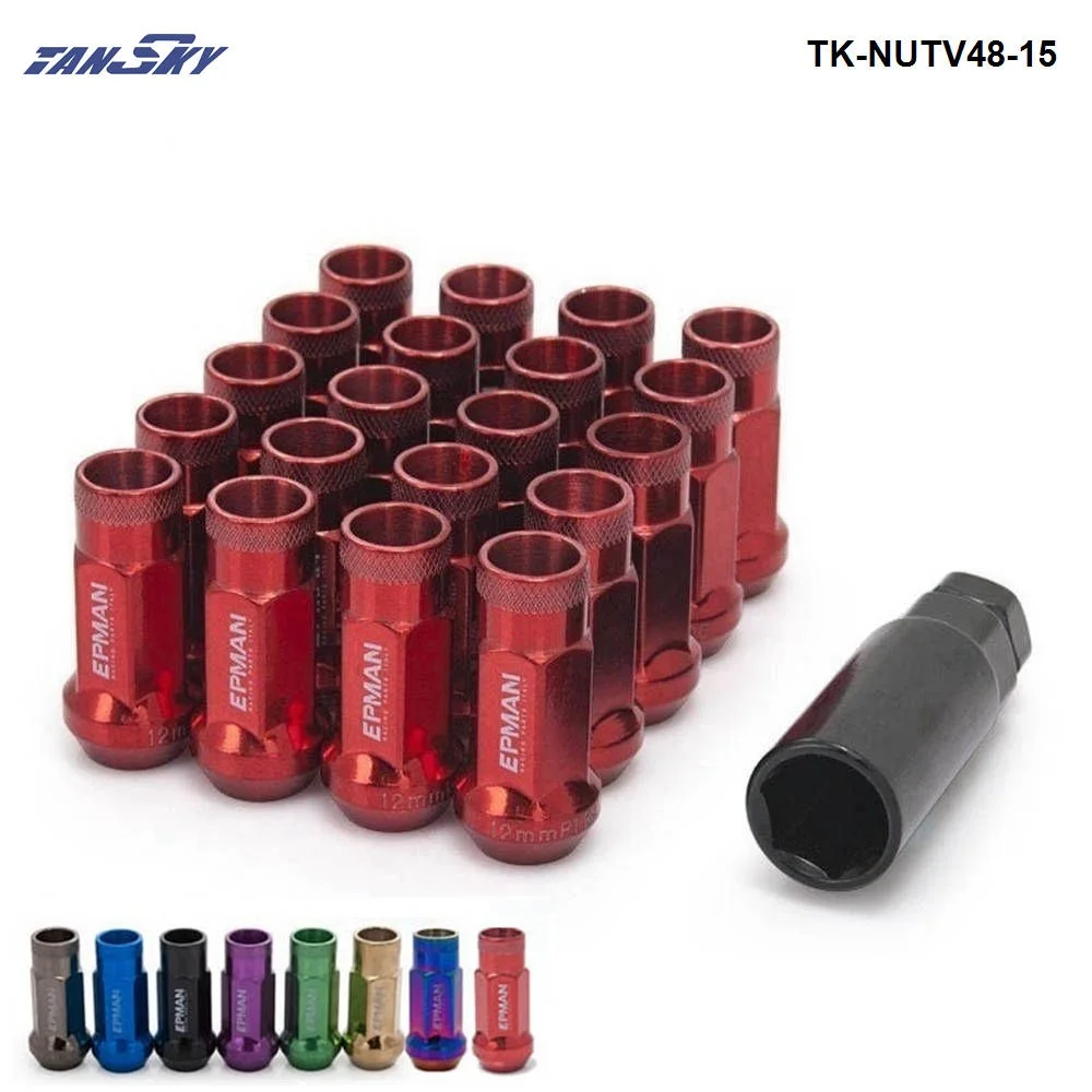 Racing RED 48MM Steel Open Exhtended Wheel Acorn Rim Lug Nuts Set 12*1.5 Tuner 20Pcs With Key TK-NUTV48-15-RD
Racing RED 48MM Steel Open Exhtended Wheel Acorn Rim Lug Nuts Set 12*1.5 Tuner 20Pcs With Key TK-NUTV48-15-RD