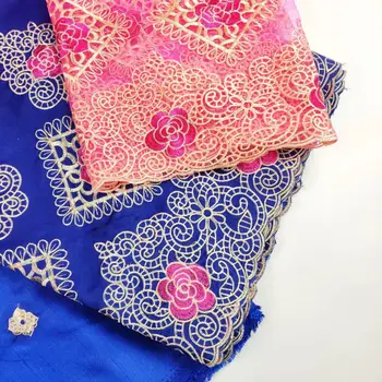Multicolor African George Lace Fabric with 2yards Tulle Lace African George Wrapper High Quality African George Fabric for Dress
Multicolor African George Lace Fabric with 2yards Tulle Lace African George Wrapper High Quality African George Fabric for Dress