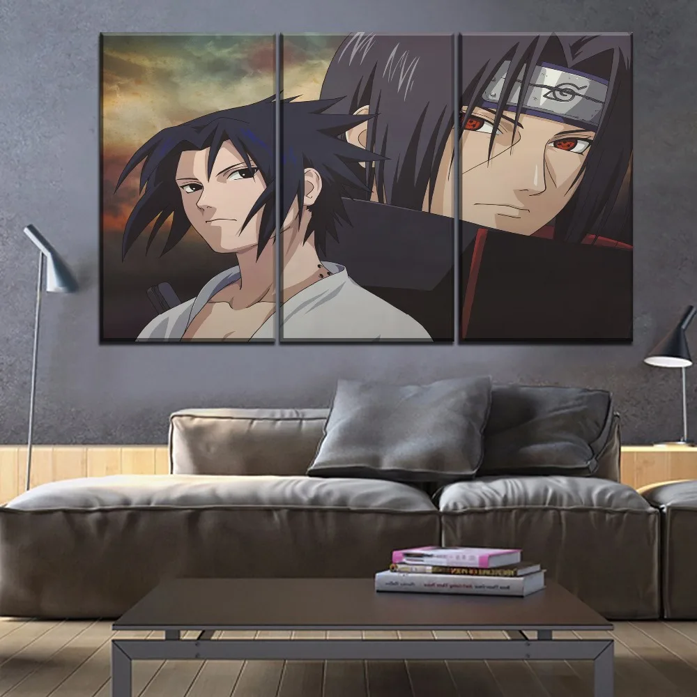 Modular Pictures Home Decorative Canvas Print Anime Naruto Painting 3 Pcs Itachi Uchiha And Sasuke Uchiha Poster For Living Room
Modular Pictures Home Decorative Canvas Print Anime Naruto Painting 3 Pcs Itachi Uchiha And Sasuke Uchiha Poster For Living Room