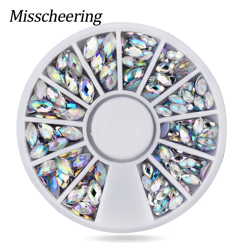 Shiny Crystal AB Nail Art Rhinestones Decoration 1 Wheel Mix Sizes Glitter Nails Beads,3D DIY Beauty Nail Accessories Tools
Shiny Crystal AB Nail Art Rhinestones Decoration 1 Wheel Mix Sizes Glitter Nails Beads,3D DIY Beauty Nail Accessories Tools