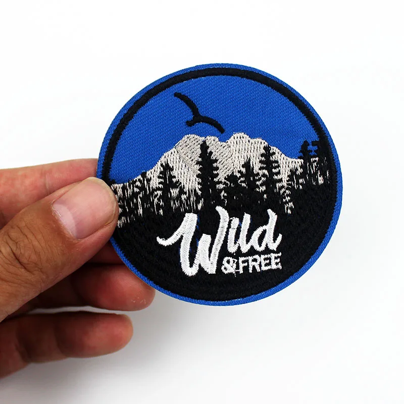 Round badge Size 7.1*7.1 cm Bird wild free Embroidered Patches for Clothes Iron on Stickers for Jacket Backpack Badges
Round badge Size 7.1*7.1 cm Bird wild free Embroidered Patches for Clothes Iron on Stickers for Jacket Backpack Badges