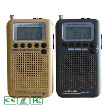 HRD-737 Digital LCD Display Full Band Radio Portable FM/AM/SW/CB/Air/VHF World Band Stereo Receiver Radio with Alarm Clock
HRD-737 Digital LCD Display Full Band Radio Portable FM/AM/SW/CB/Air/VHF World Band Stereo Receiver Radio with Alarm Clock