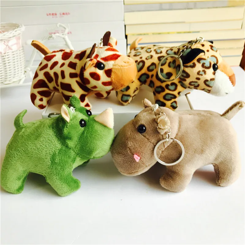 Wild Jungle Animals hippo/rhinoceros/tiger Plush Key Chain Keychain Car Key Ring Holder for Kids Key Pendant for Bag Backpack
Wild Jungle Animals hippo/rhinoceros/tiger Plush Key Chain Keychain Car Key Ring Holder for Kids Key Pendant for Bag Backpack