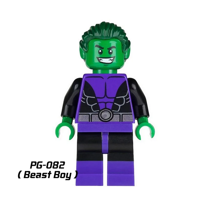 Beast Boy DIY blocks Single Legoing DC Super Hero Villains PG082 Black Manta Models & Building Blocks Toys Gift For Kids PG8018
Beast Boy DIY blocks Single Legoing DC Super Hero Villains PG082 Black Manta Models & Building Blocks Toys Gift For Kids PG8018