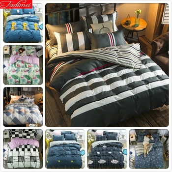 2019 New Duvet Cover Sheet Quilt Comforter Pillow Case 3/4 pcs Bedding Set Adult Kids Bed Linens Single Double Queen King Size
2019 New Duvet Cover Sheet Quilt Comforter Pillow Case 3/4 pcs Bedding Set Adult Kids Bed Linens Single Double Queen King Size