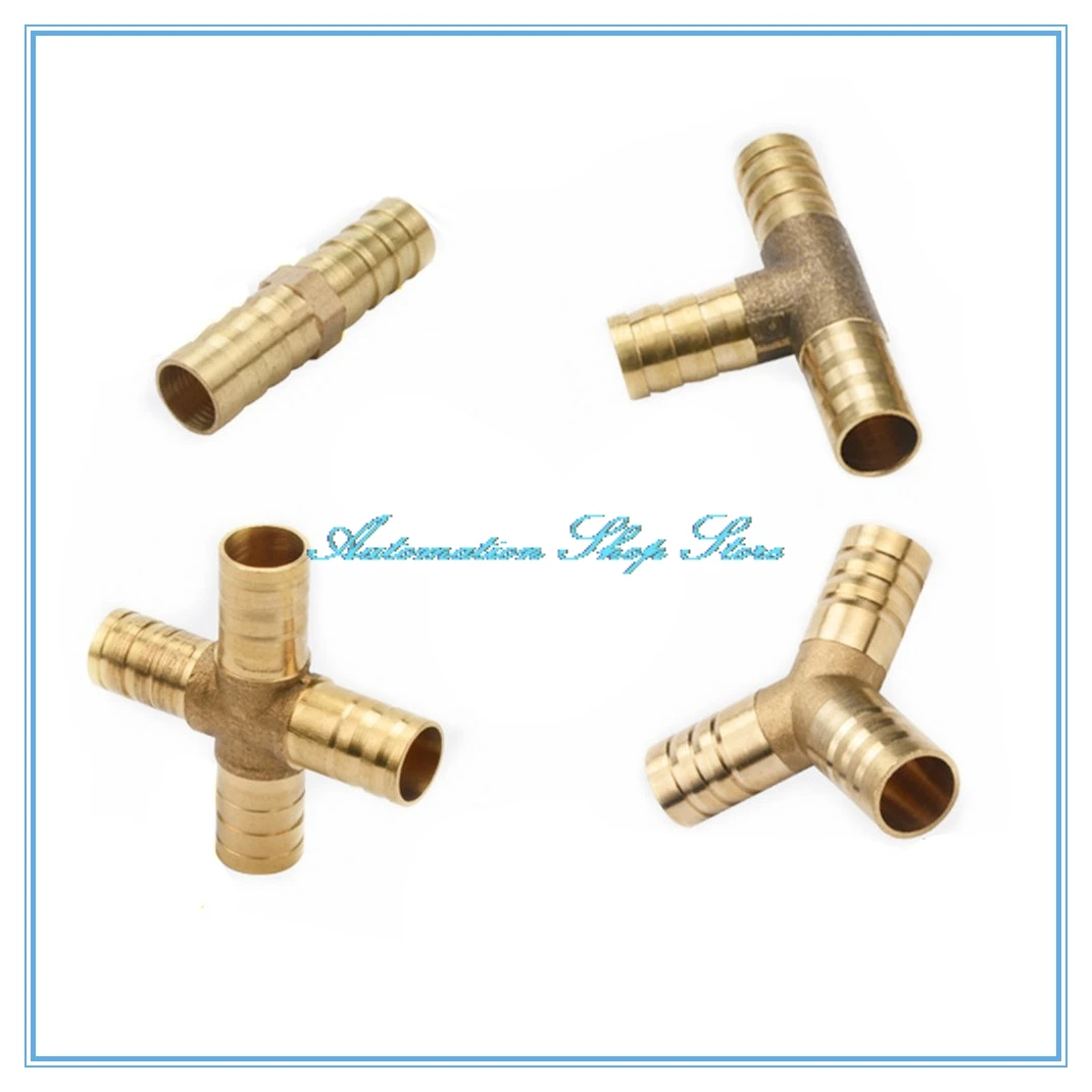 Brass Barb Pipe Fitting 2 3 4 way connector For 4mm 5mm 6mm 8mm 10mm 12mm 16mm 19mm hose copper Pagoda Water Tube Fittings
Brass Barb Pipe Fitting 2 3 4 way connector For 4mm 5mm 6mm 8mm 10mm 12mm 16mm 19mm hose copper Pagoda Water Tube Fittings