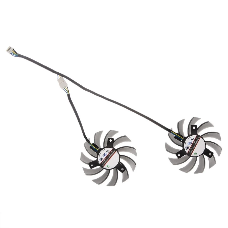1 Set / 2 Pcs High Quality FD7010H12S DC12V 0.35AMP 4 Pin Cooler Fan For ASUS MSI GTX Video Card Cooling Fan
1 Set / 2 Pcs High Quality FD7010H12S DC12V 0.35AMP 4 Pin Cooler Fan For ASUS MSI GTX Video Card Cooling Fan