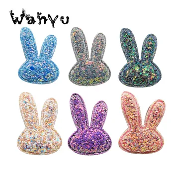Glitter Paillette Rabbit Padded Appliques For Clothes Sewing Supplies DIY Craft Decoration
Glitter Paillette Rabbit Padded Appliques For Clothes Sewing Supplies DIY Craft Decoration