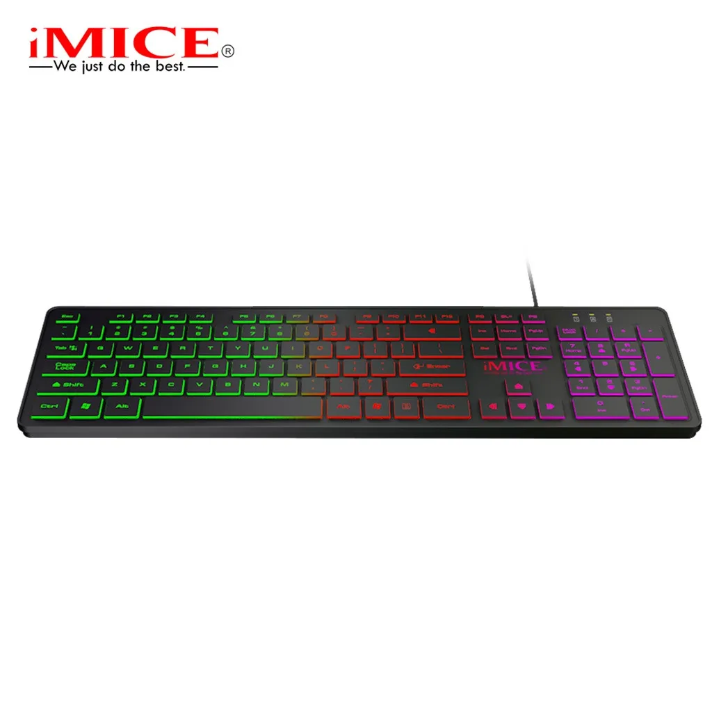 IMICE KA-200 Backlight Suspension Key Mechanical Gaming Keyboard Game Wired PC Notebook Membrane Wired keyboard #20
IMICE KA-200 Backlight Suspension Key Mechanical Gaming Keyboard Game Wired PC Notebook Membrane Wired keyboard #20