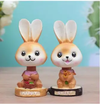 Creative furnishings zakka car interior decoration garden rabbit shake spring car resin crafts culpture crafts statue
Creative furnishings zakka car interior decoration garden rabbit shake spring car resin crafts culpture crafts statue
