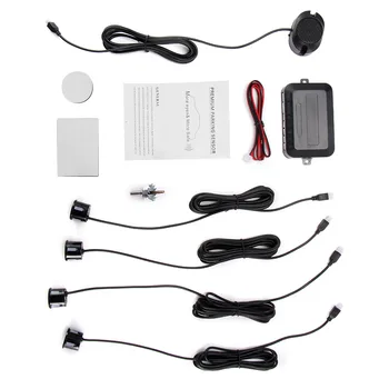 AOZBZ 4-Probe Buzzing Car Auto Vehicle Backup Reversing Parking Aid Sensor Radar Sound Alert System Parking Sensor
AOZBZ 4-Probe Buzzing Car Auto Vehicle Backup Reversing Parking Aid Sensor Radar Sound Alert System Parking Sensor