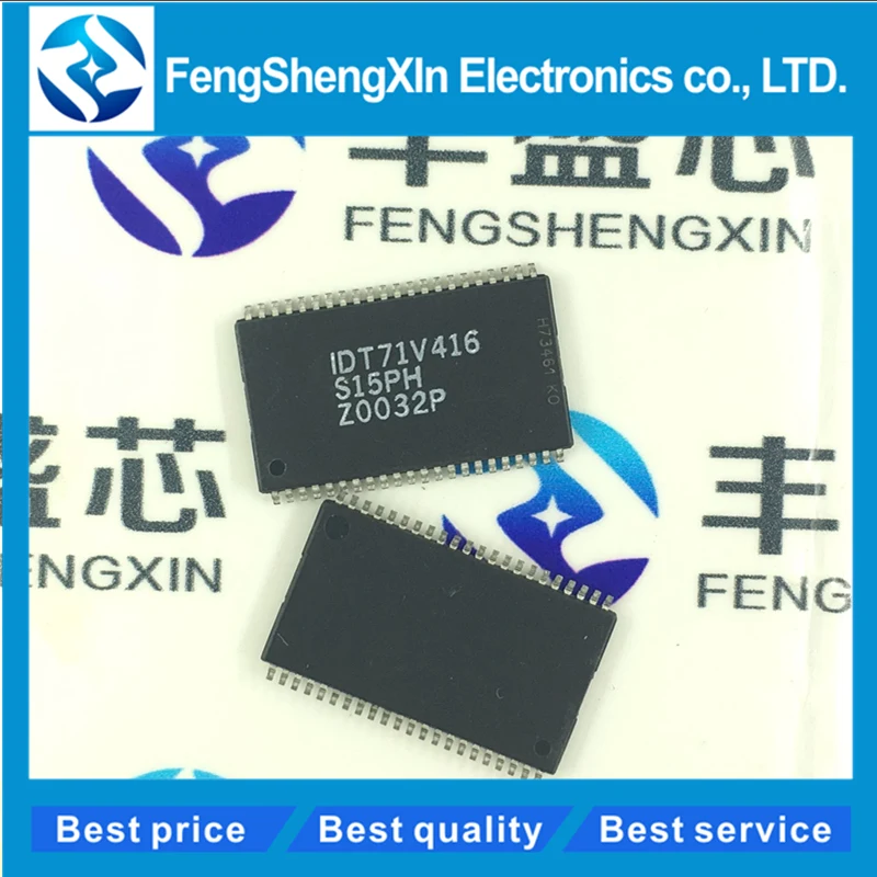 10 шт./лот IDT71V416S15PH IDT71V416S15PHG 71V416 IDT71V416S15PHGI TSOP-44 3,3 В CMOS статическая оперативная память 4 Мег (256K x 16-Bit)
10 шт./лот IDT71V416S15PH IDT71V416S15PHG 71V416 IDT71V416S15PHGI TSOP-44 3,3 В CMOS статическая оперативная память 4 Мег (256K x 16-Bit)
