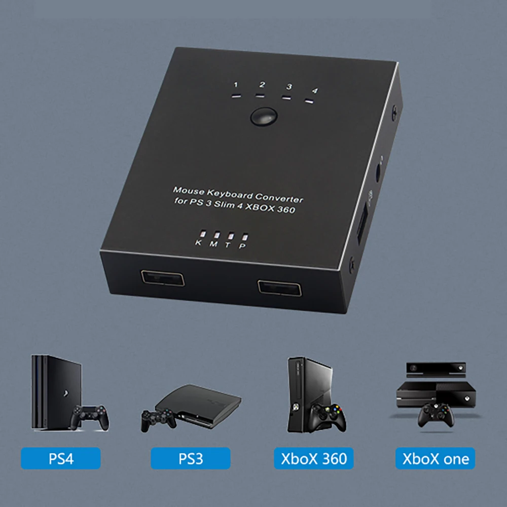 Portable USB Mouse Controller Keyboard Adapter For Sony PS4/PS3/Xbox One 360/FPS Game Controller Plug And Play Best Gift Gamer
Portable USB Mouse Controller Keyboard Adapter For Sony PS4/PS3/Xbox One 360/FPS Game Controller Plug And Play Best Gift Gamer