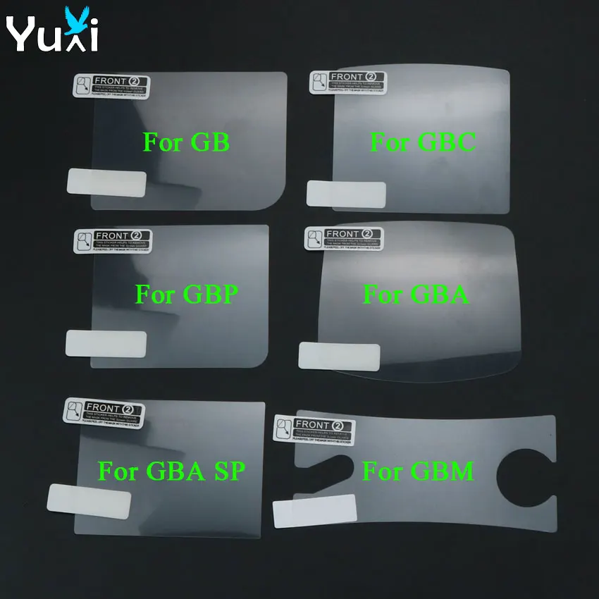 YuXi LCD Screen Protector Protective Film for Gameboy Advance Color Pocker for GBA GBA SP GBC GB GBP for GBM Console
YuXi LCD Screen Protector Protective Film for Gameboy Advance Color Pocker for GBA GBA SP GBC GB GBP for GBM Console