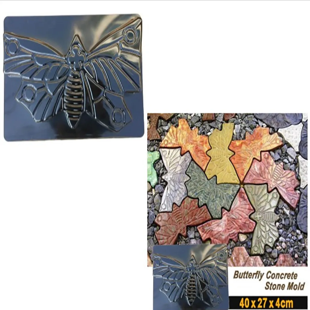 Butterfly Turtle Path Mold Concrete Stepping Stone Cement ABS Manually Paving Molds Road Making Tool for Courtyards Garden#10
Butterfly Turtle Path Mold Concrete Stepping Stone Cement ABS Manually Paving Molds Road Making Tool for Courtyards Garden#10