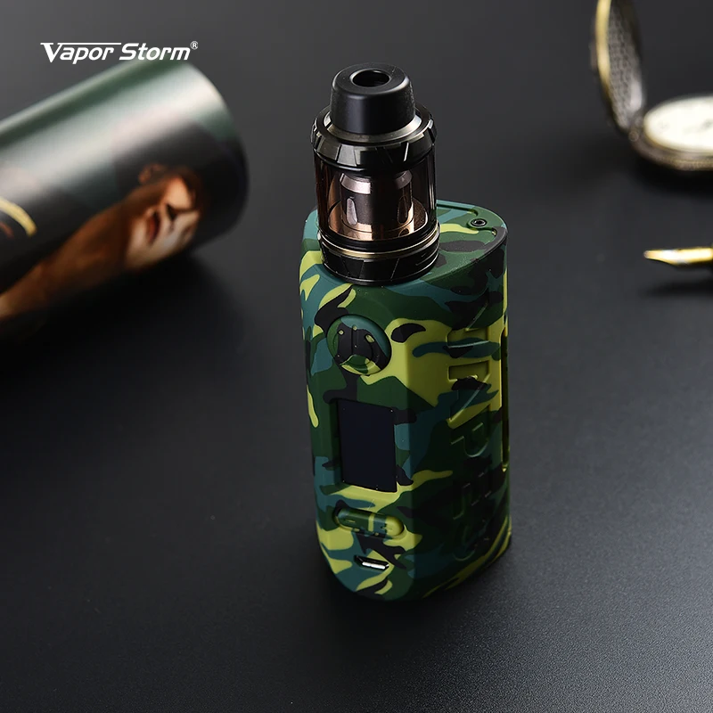 100% original Vapor Storm puma 200W electronic cigarette kit VW TCR Vapes fit 18650 Battery 230 mod with atomzier vape vaporizer