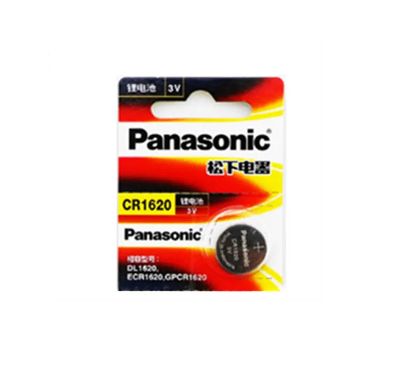 Panasonic 100% Original CR1620 Button Cell Battery For Watch Car Remote Key cr 1620 ECR1620 GPCR1620 3v Lithium Battery
Panasonic 100% Original CR1620 Button Cell Battery For Watch Car Remote Key cr 1620 ECR1620 GPCR1620 3v Lithium Battery