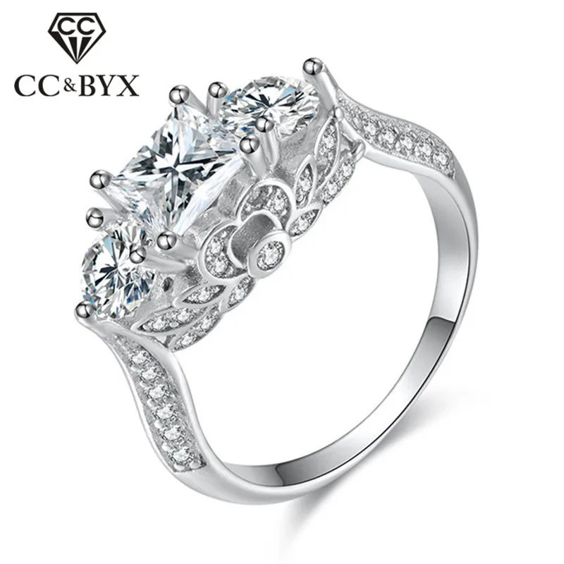 CC Trendy Jewelry S925 Silver Rings For Women Bride Wedding Vintage Palace Flowers Engagement Ringen Bijoux Drop Shipping R745
CC Trendy Jewelry S925 Silver Rings For Women Bride Wedding Vintage Palace Flowers Engagement Ringen Bijoux Drop Shipping R745