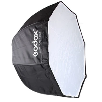 

Godox Portable Octagon Softbox 80cm/31.5in Umbrella Brolly Reflector Flash light Softbox for Studio Photo Flash Speedlight